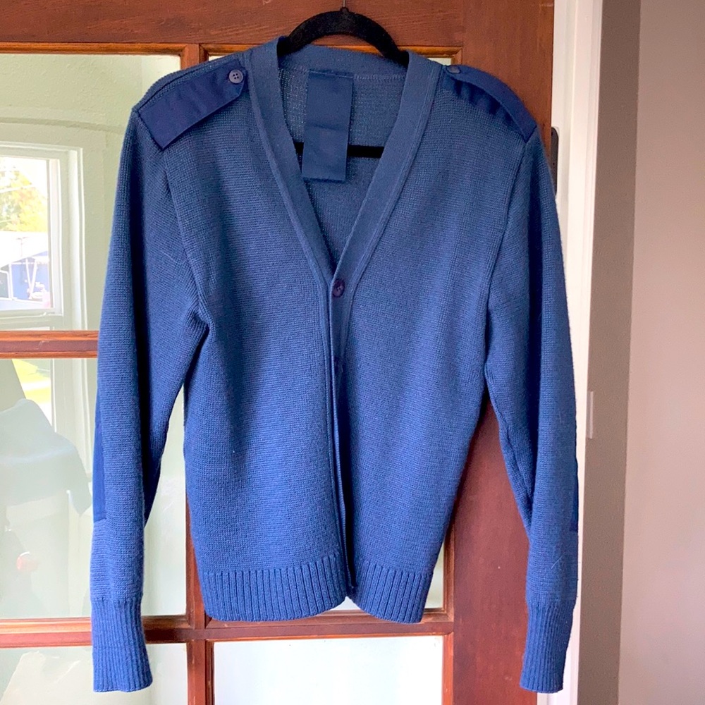 Military inspired sweater